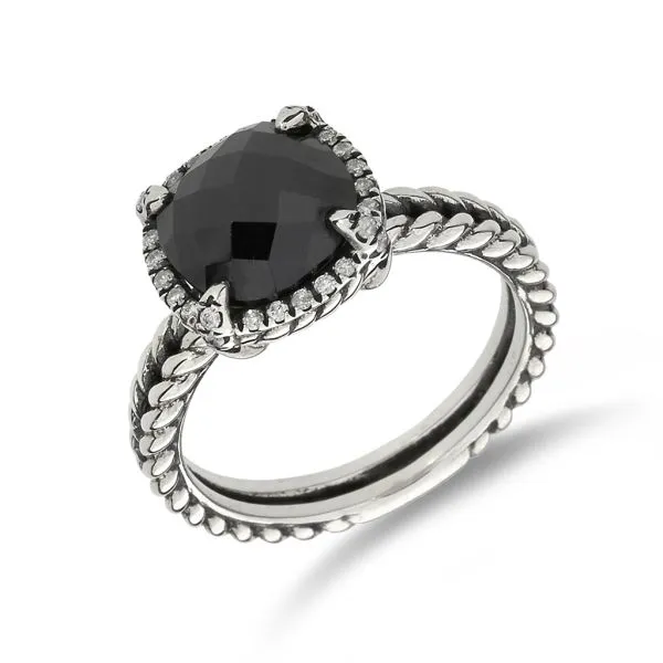 David yurman black sale onyx ring